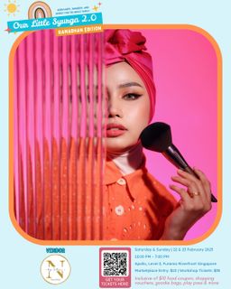 OUR LITTLE SYURGA 2.0 | WORKSHOP: FLAWLESS BEAUTY: A HANDS-ON MAKEUP TUTORIAL WORKSHOP BY DYALIEDYA | 22 FEB 2025, 2.15 PM