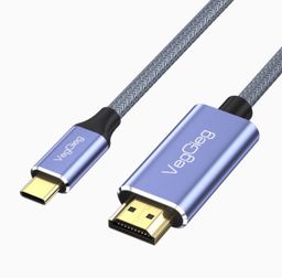 Type C to HDMI Cable 2M