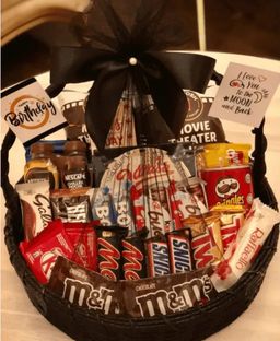 Movie Night Basket Medium