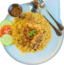 Nasi Biryani Ayam (Chicken Biryani)
