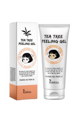 Rokkiss Tea tree peeling gel, 120ml