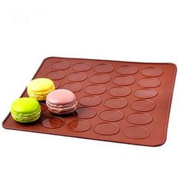 Silicon macaron mat