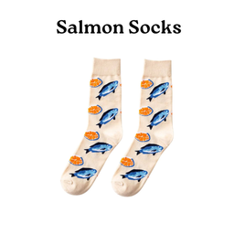 Salmon Socks