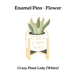 Crazy Plant Lady (White)