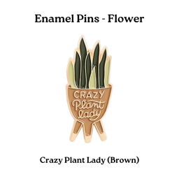 Crazy Plant Lady (Brown)