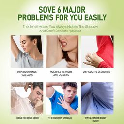 Sumifun Body Odor Remover Roll-On – Long-Lasting Freshness & Rose Fragrance