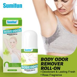 Sumifun Body Odor Remover Roll-On – Long-Lasting Freshness & Rose Fragrance