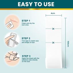 Sumifun Silicone Scar Tape – Advanced Scar Removal & Skin Repair