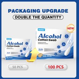 Sumifun Alcohol Cotton Swab – 75% Medical Alcohol Disinfection Solution