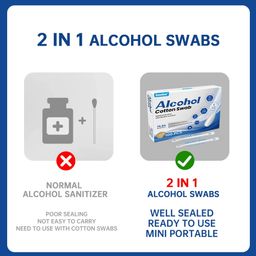 Sumifun Alcohol Cotton Swab – 75% Medical Alcohol Disinfection Solution