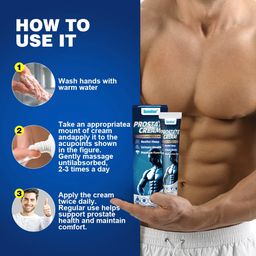 Sumifun Prostate Care Cream – Relieves Frequent Urination, Supports Prostate Function, Promotes Urinary Health & Restful Sleep (20g)