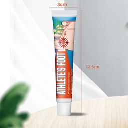 Sumifun Athlete’s Foot Cream – Powerful Anti-Fungal Treatment, Relieves Itching & Odor, Soothes Cracked Skin (20g x 2)