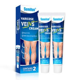 Sumifun Varicose Veins Cream – Natural Relief for Swollen Veins, Pain & Itching, Supports Circulation (20g x 2)