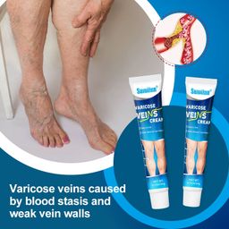 Sumifun Varicose Veins Cream – Natural Relief for Swollen Veins, Pain & Itching, Supports Circulation (20g x 2)