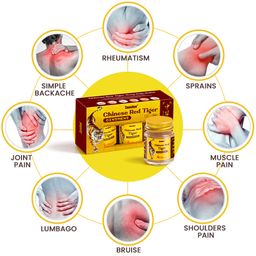 Sumifun Chinese Red Tiger Ointment – Relieve Joint & Bone Discomfort