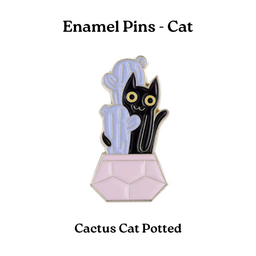 Cactus Cat Potted