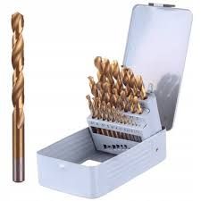 VOREL TWIST DRILL SET 1-13MM 25PCS