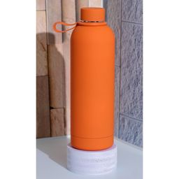 With Orange Flask 