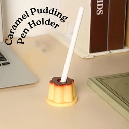 Caramel Pudding Pen Holder