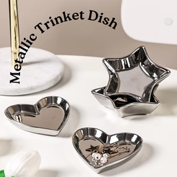 Metallic Trinket Dish