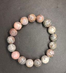 ALASHAN AGATE FULL CRACKLES 