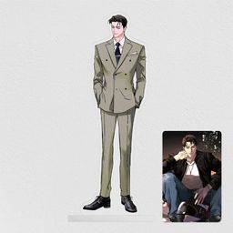 Official W - 피자배달부와 골드팰리스 강서안 아크릴스탠드