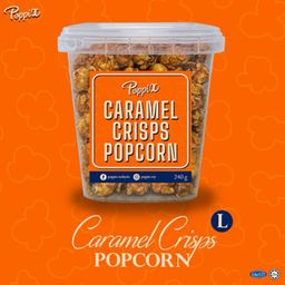 L Bucket Caramel Crisp Popcorn