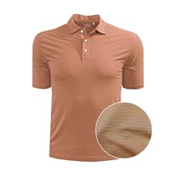 Ahead Pinstripe Polo Shirt