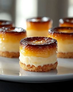Mini Crème Brûlée Cheesecakes