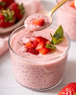 Strawberry Sago 草莓西米露