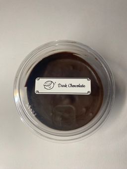Dark chocolate dip sauce-ala carte