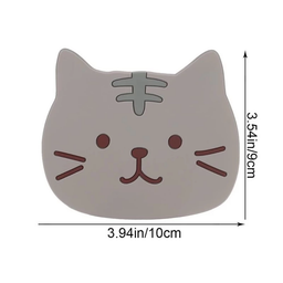 Cat Silicone Coaster