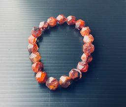 FIRE QUARTZ FACETED