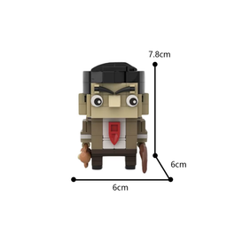Mr Bean Toy Blocks