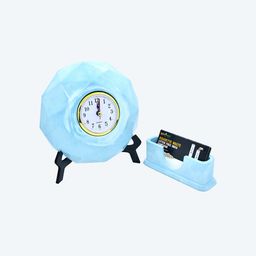 Green Timekeeper & Business Card Buddy