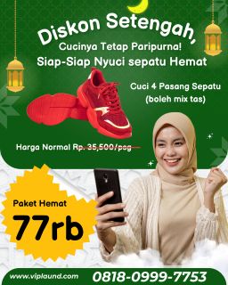 Combo 77rb Sepatu 3 + 1 Tas 