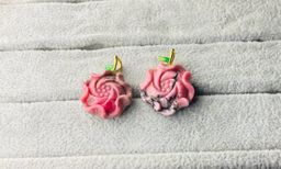 RHODONITE CARVED - PENDANT 