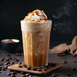 Iced Salted Caramel Latte
