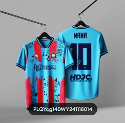 Free custom New design jersey (custom name) soccer team jersey 