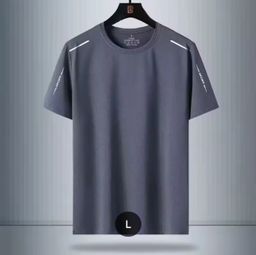 Men’s, summer quick dry, shorts sleeve casual Round neck 