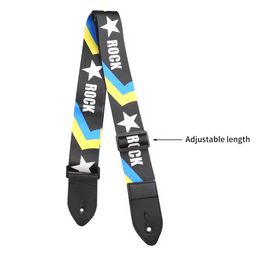 Graffiti Guitar Strap Guitar Belt