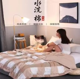 Super soft washed cotton summer, thin quilt , Air Conditioning comforter bedding blanket 