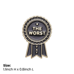 The Worst Ribbon Pin