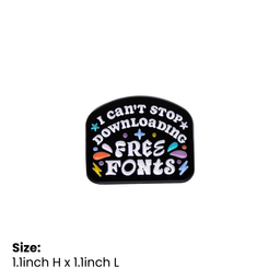 I Can't Stop Downloading Free Fonts Pin