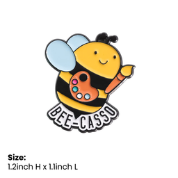 Bee-casso Pin