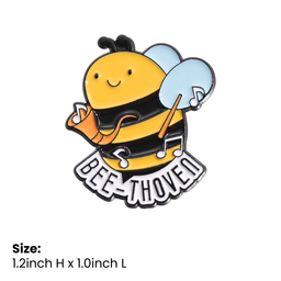 Bee-thoven Pin