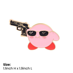 Kirby With A Pewpew Pin