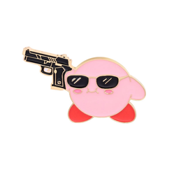 Kirby With A Pewpew Pin