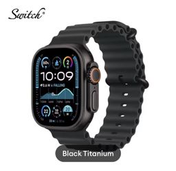 New Apple Watch Ultra 2 titanium case with ocean band (2024)