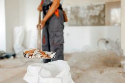 Post construction cleaning.